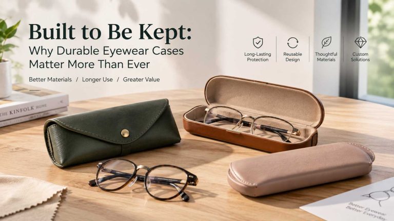 Built to Be Kept: Why Durable Eyewear Cases Matter More Than Ever